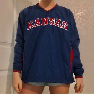 Vintage University of Kansas Windbreaker
